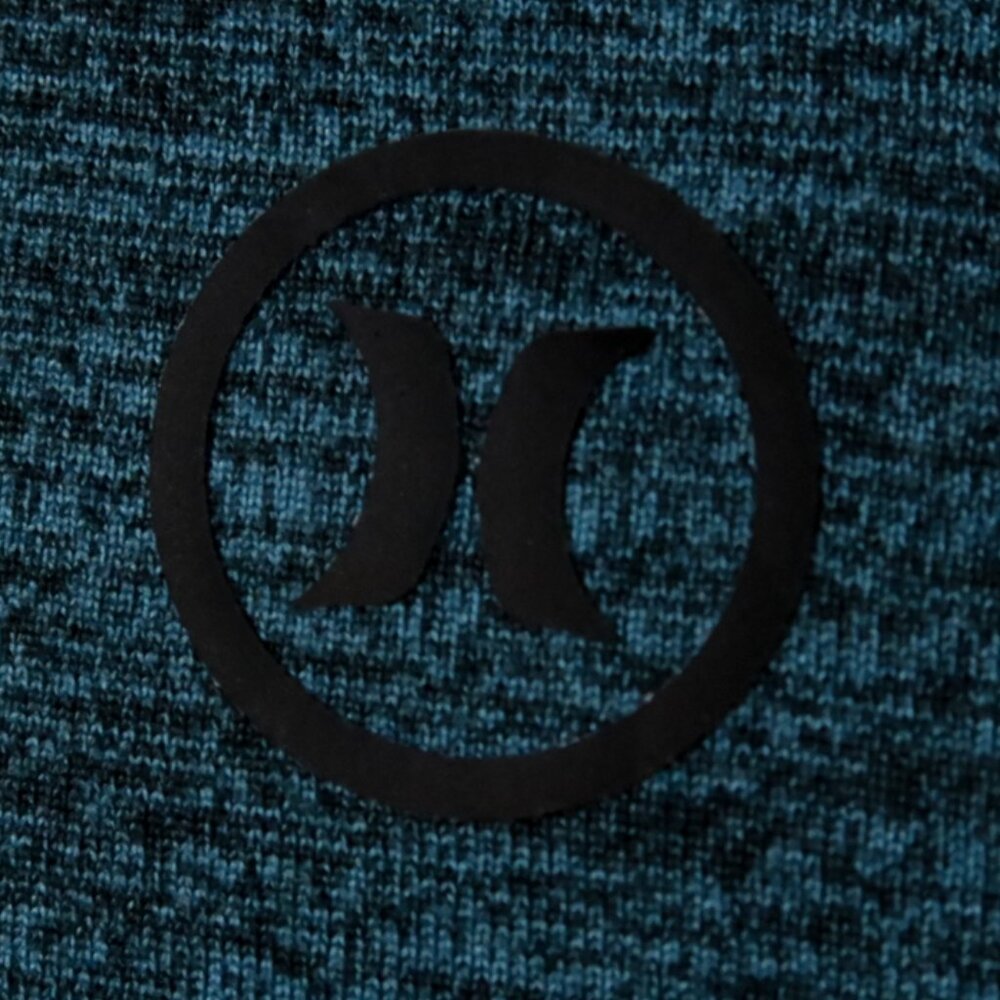Hurley Teal Stretch Performance Hoodie (L) OMG! 😎